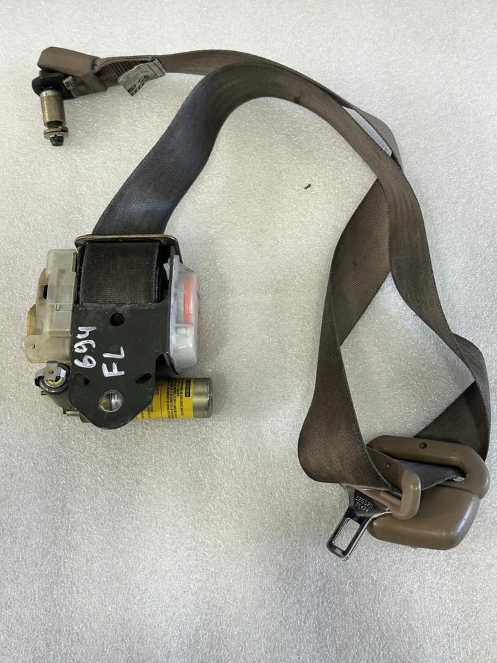 Toyota Sienna 1998 1999 2000 cinturón de seguridad delantero izquierdo roble FL41 Foto 2 de 4