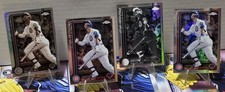 2025 Topps Chrome Sepia, Base, Negative, Refractor Seiya Suzuki #210 Lit Of 4