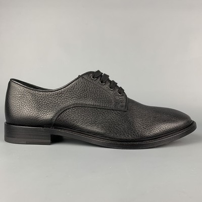 Paul Andrew Größe US 10,5 / 43,5 Schwarze Leder Schnürschuhe
