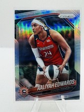 2025 Panini Prizm WNBA #94 Aaliyah Edwards Silver Prizms Connecticut Sun