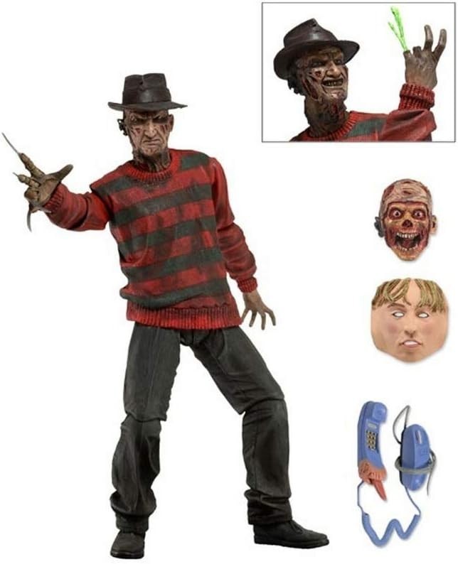 NECA 7"" Freddy Krueger 30th Nightmare On Elm Street Action Figure Model Collect