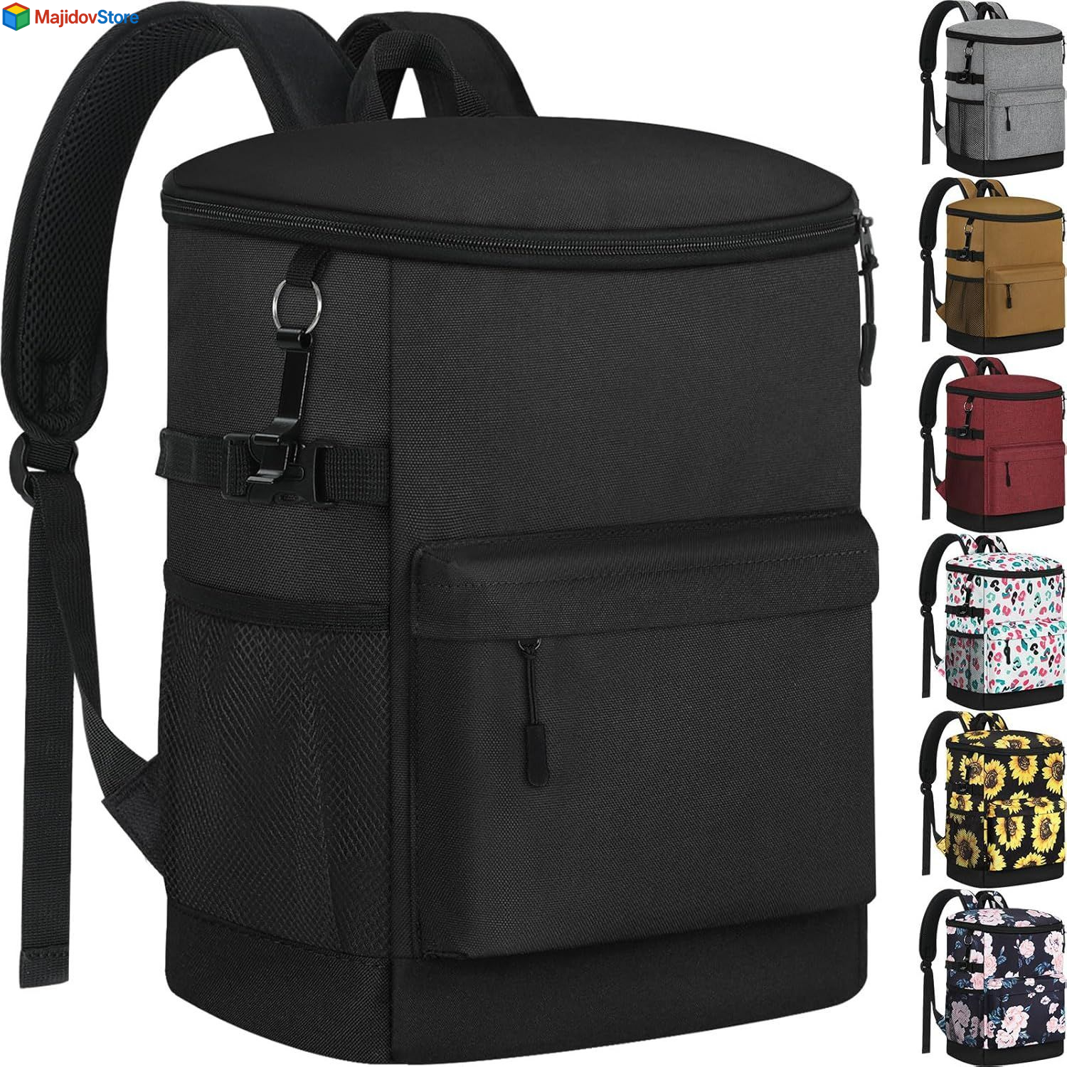 Insulated Lunch Backpack Cooler Holds 33 Cans for Men & Women