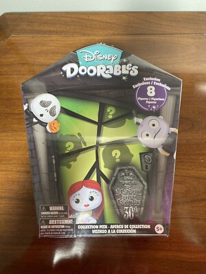 DISNEY DOORABLES NIGHTMARE BEFORE CHRISTMAS 30TH COLLECTION PEEK 8 FIGURE SET