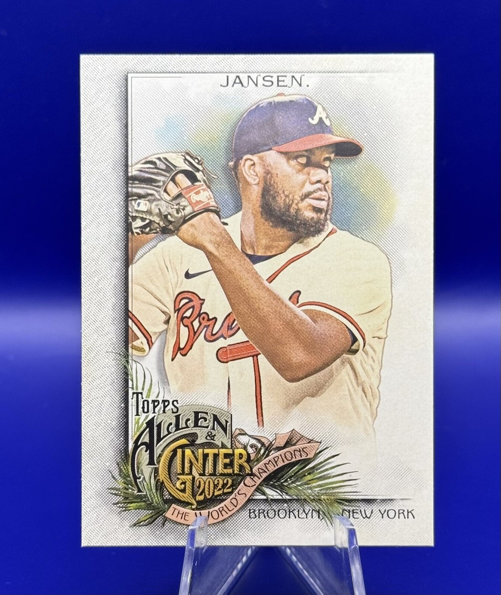 2022 Allen & Ginter KENLEY JANSEN High Number #318 Atlanta Braves