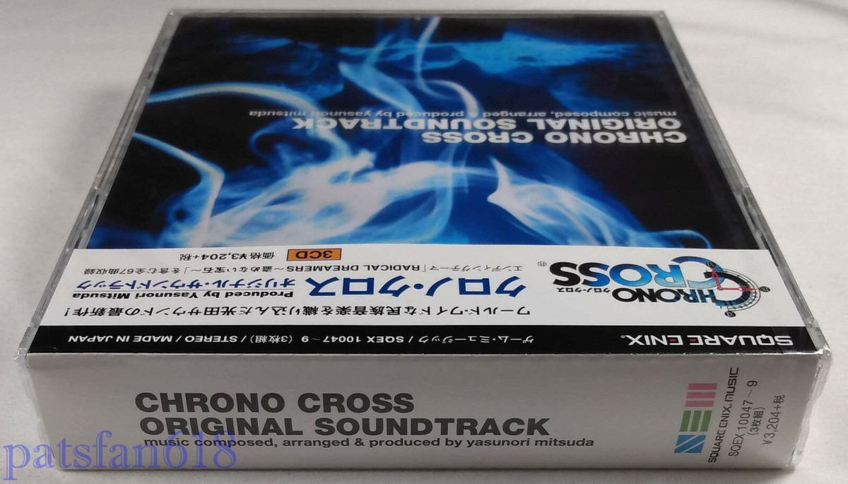 Chrono Cross ORIGINAL SOUNDTRACK New 3-Disc Music CD Japanese
