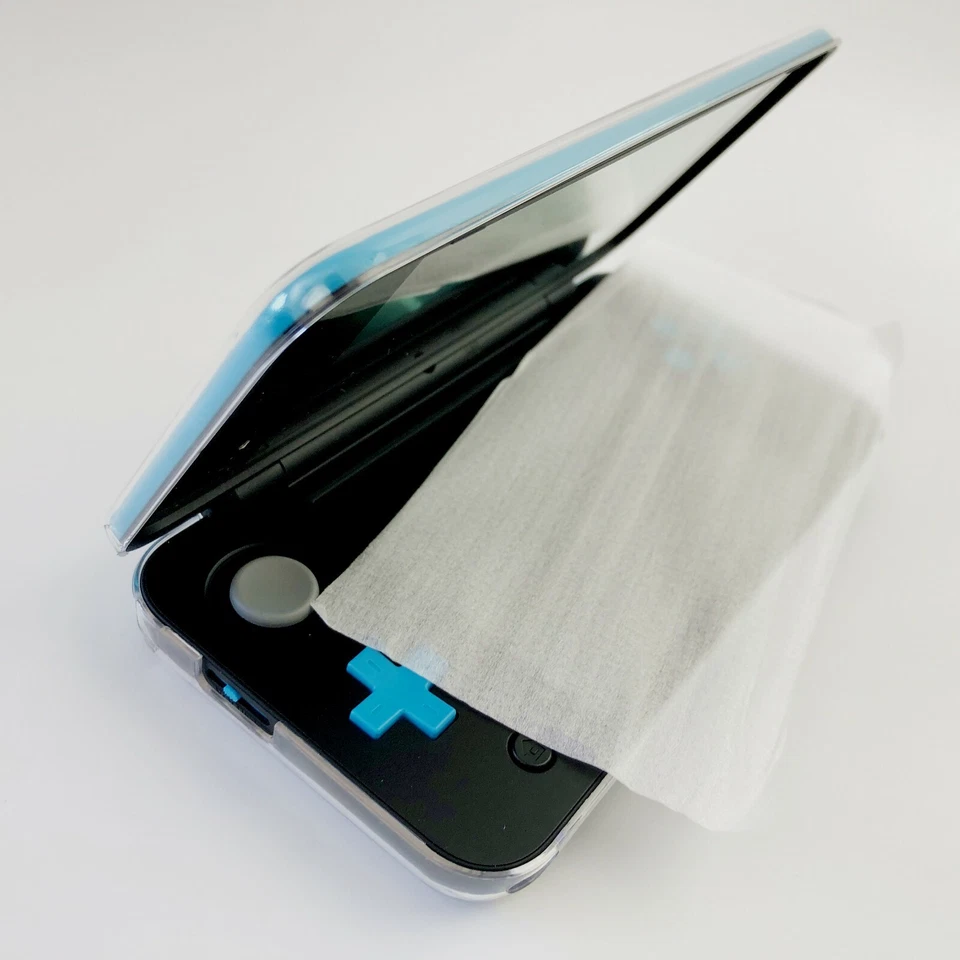 For Nintendo New 2DS XL/LL Transparent Clear Crystal Hard Case Cover Shell Skin - Image 4 of 4