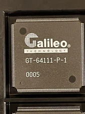GT-64111-P-1 IC SYSTEM PCI CONTROLLER PQFP208 GALILEO (LOT OF 1)