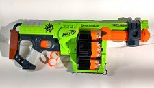 Nerf Zombie Strike Doominator Dominator Gun Zombie Blaster Works W/Darts