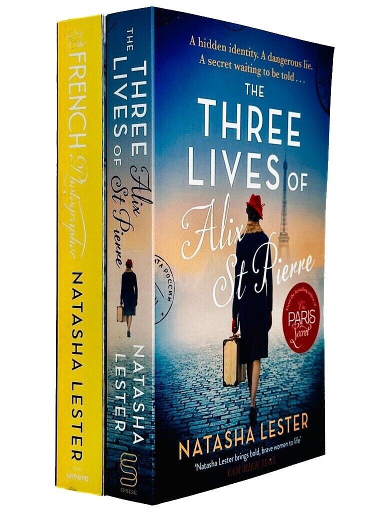 Natasha Lester Collection 2 Books Set Three Lives of Alix St Pierre,French Photo