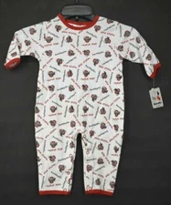 Mighty Mac Sports Boys Crew Neck Long Sleeve Casual One Piece Outfit Suit 12M