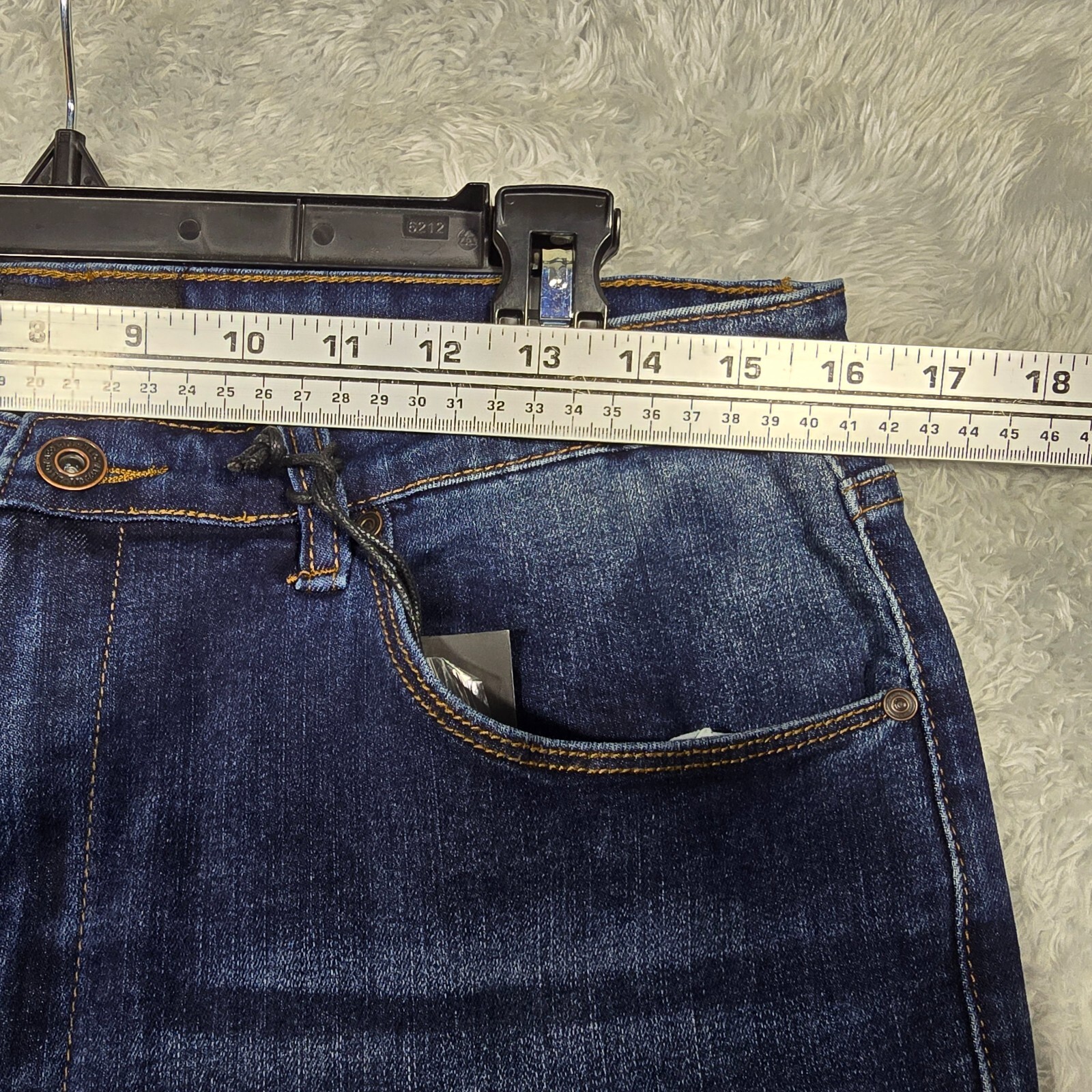 Alloy Apparel Jeans Womens 20x37 Tall Blue Denim Power Stretch High Rise