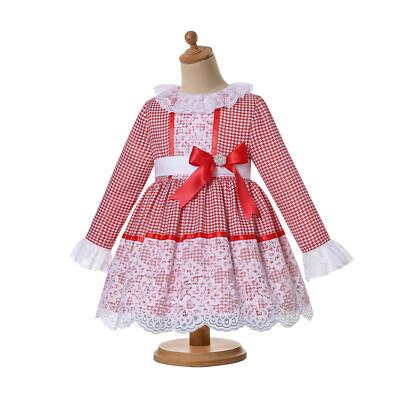 Spanish Baby Girls Christmas Dresses 6-9 9-12 12-18 18-24 Months Girls  Outfits | eBay UK