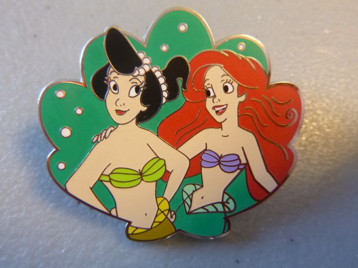 Disney Pin - 2023 Little Mermaid Mystery Series - Ariel and Adella