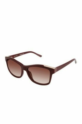 NEW Ted Baker London Cat Eye Sunglasses Tortoise & Red Frame  display picture 3