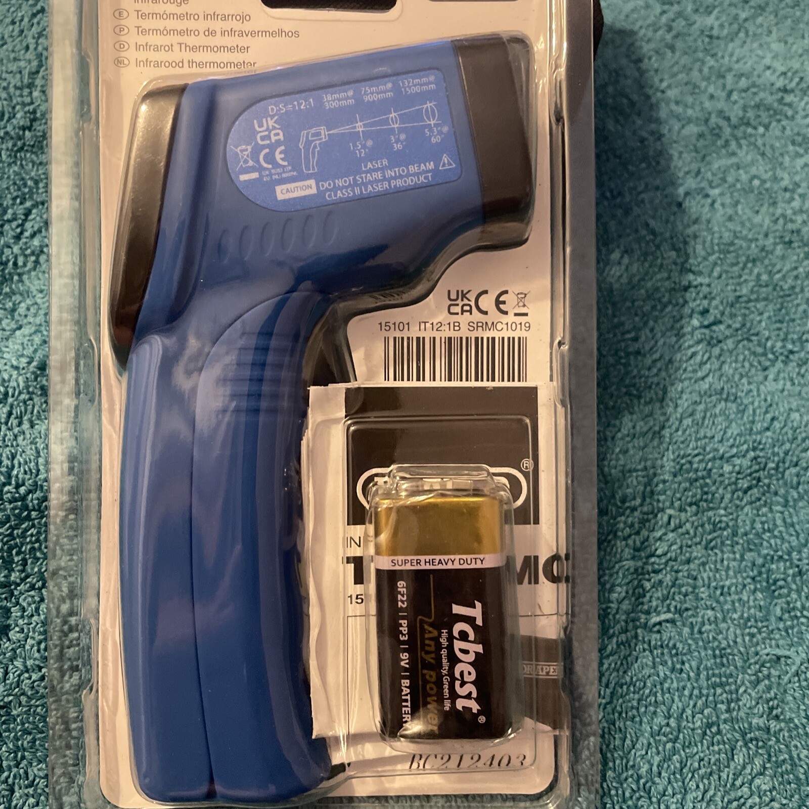 Draper 15101 Infrared Thermometer Gun eBay