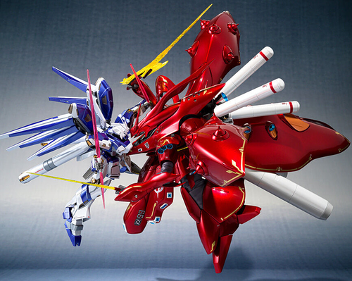 BANDAI Hobby - Statuetta Gundam 001 Msn-04 II Nightingale Gunpla RE 1/100 18 cm - 4573102655783