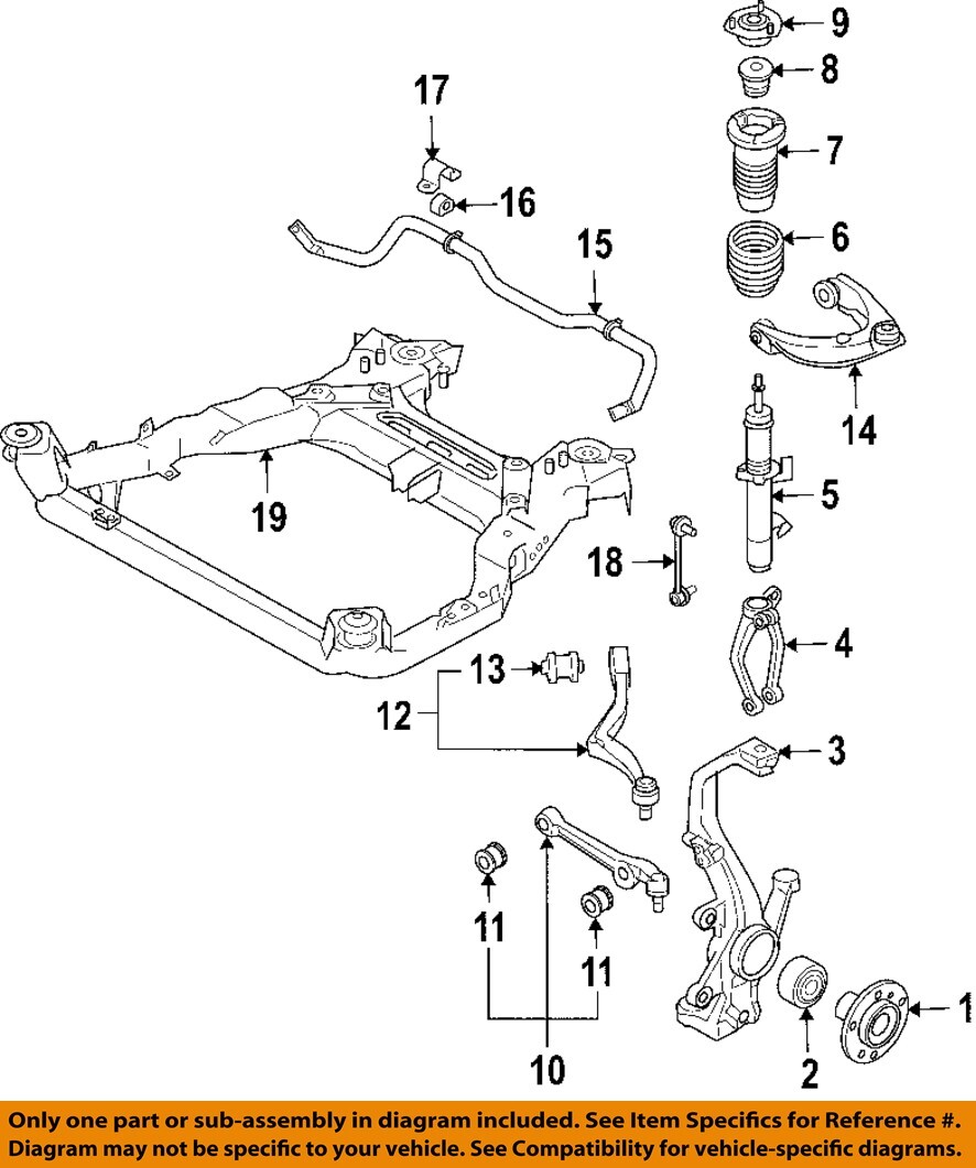 FORD OEM 06-12 Fusion Suspension Components-Ft Lwr Cntl Arm