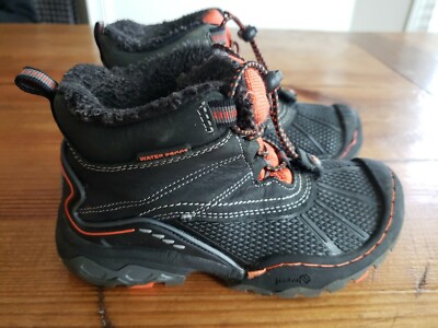 JAMBU Baltoro Boys 13 Insulated Boots Black Orange
