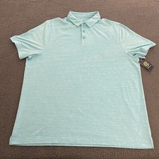 c9 by Champion Polo Shirt Mens 2XL Duo Dry Blue UV Protection Golf Dad Casual
