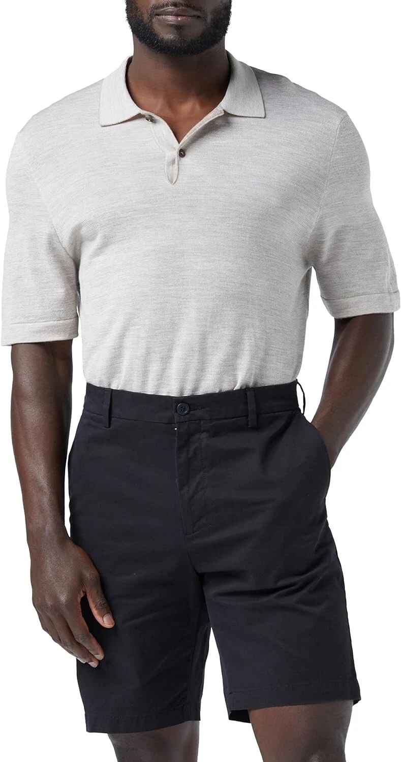 Pantalon court chino moderne Dockers homme Smart Supreme Flex noir taille 40