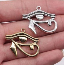 5pcs 33x27mm Alloy Charms Ancient Egypt Eye Of Horus Pendant EF3661