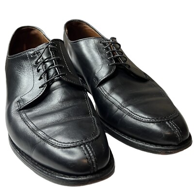 Allen Edmonds LaSalle Men\'s Size 10 D US Shoes Leather Black Split Toe Oxford Allen Edmonds  main image 2