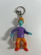 1999 Doug's First Movie McDonalds Happy Meal Toy Skeeter Valentine Keychain Vtg
