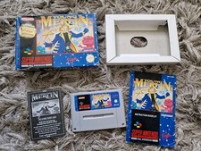 Super Nintendo - Snes - Young Merlin - Boxed & Instructions - Pal ⭐️⭐️⭐️