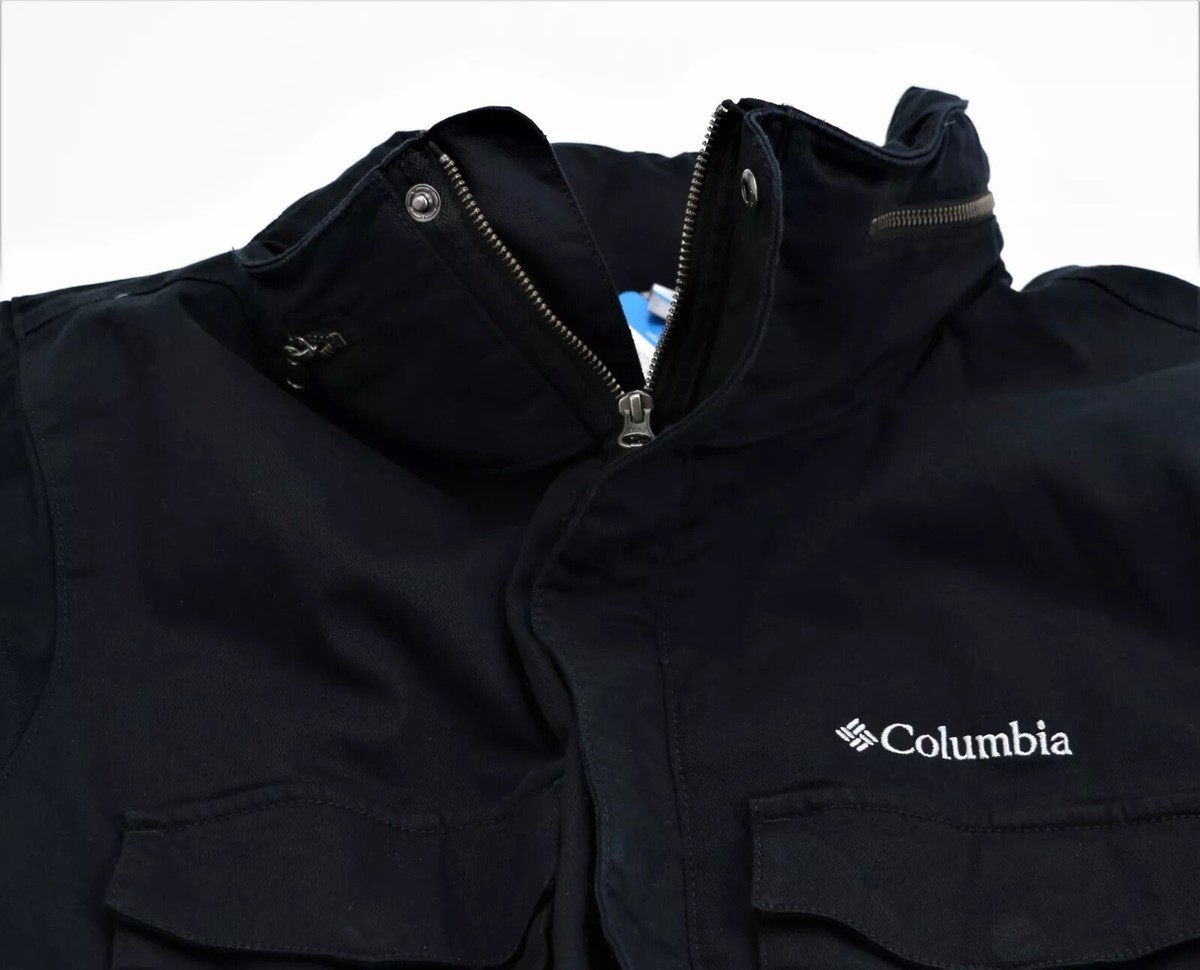 Columbia M65 Field Jacket Tummil Pines Men's Sizes XL Black