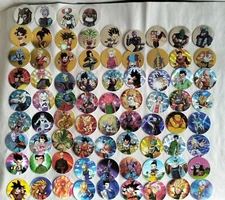 Collection Of 76/100 Dragon Ball Super Tazos Holographic Sabritas Mexico