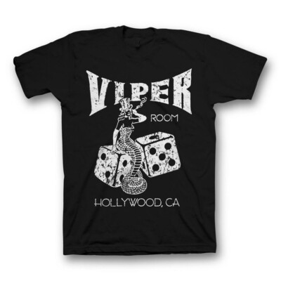 VTG Viper Room Johnny Depp Hollywood Shirt Classic Black Unisex S-5XL