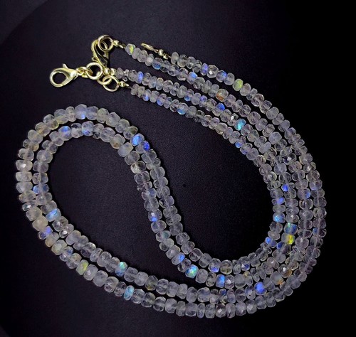 Oshuer – Collier Ras Du Cou En Perles De Cristal, 2 Couleurs, Fait À La