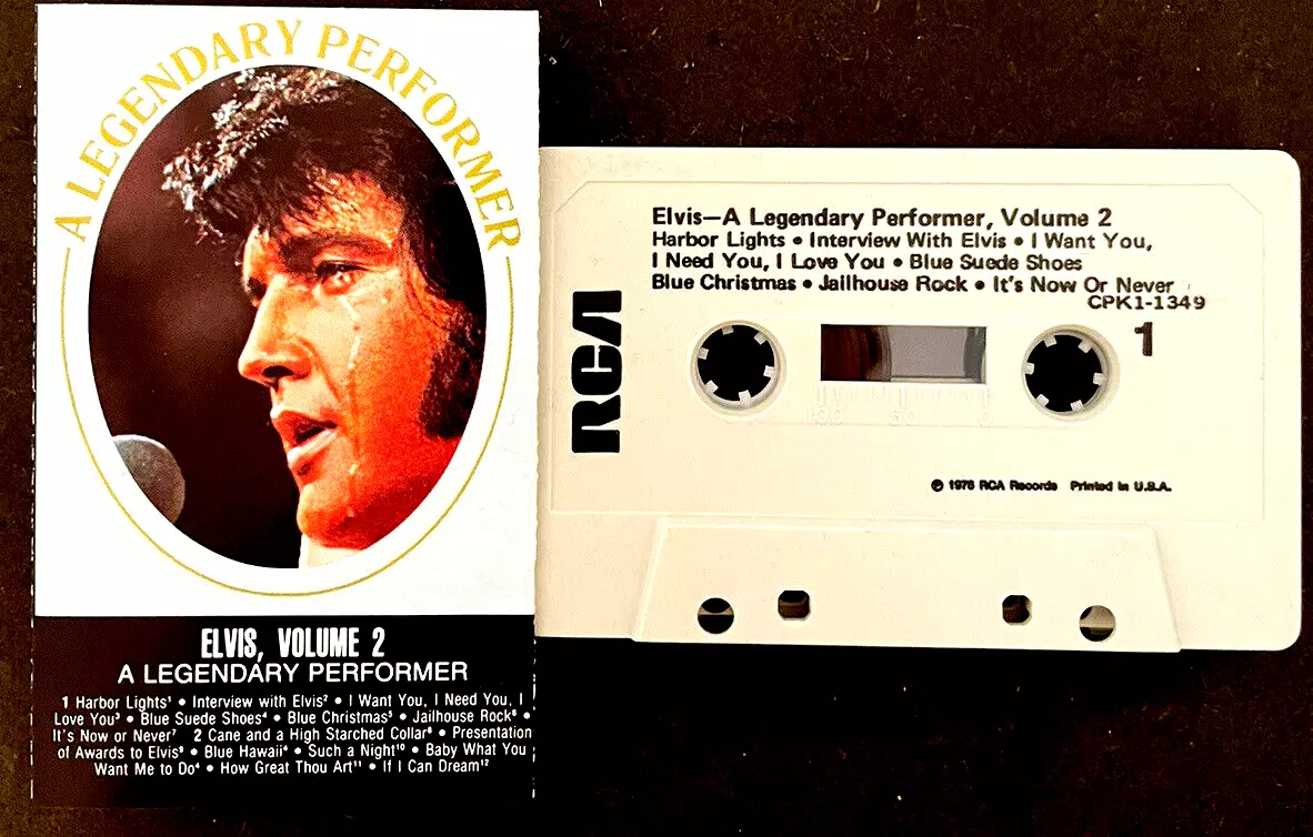 Elvis: A Legendary Performer, Vol. 2 by Elvis Presley- Cassette - Mint  Condition