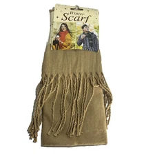 Winter Scarf Unisex All Ages / Super Soft & Luxurious / 100% Polyester 13" x 72"