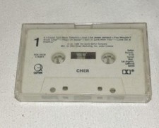 Cher Music Cassette Tape
