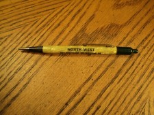 Vintage Autopoint Mechanical Pencil Northwest Oxy-Acetylene Linde Bottle Top C
