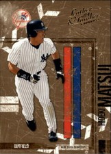 2004 Donruss Leather & Lumber #99 Hideki Matsui Yankees