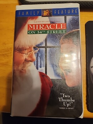 34丁目の奇跡　吹替版VHS MIRACLE ON 34TH STREET VHS 1995 CLAMSHELL EXCELLENT CONDITION | eBay