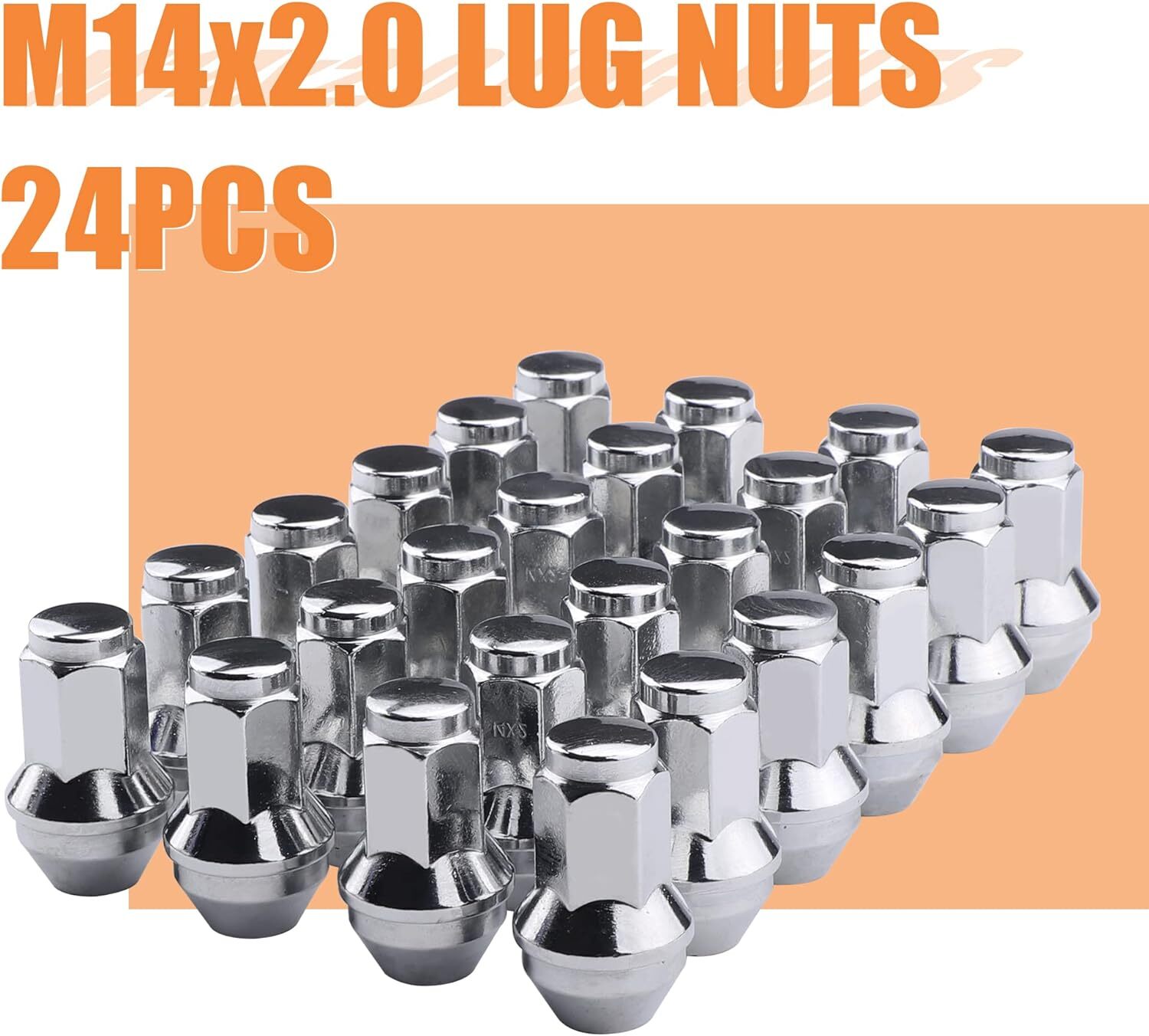FIT FORD F150 EXPEDITION OEM REPLACEMNT SOLID LUG NUTS 14X2 THREAD
