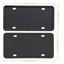Soporte de placa de matrícula delantero trasero adaptador soporte de parachoques accesorios para automóvil
