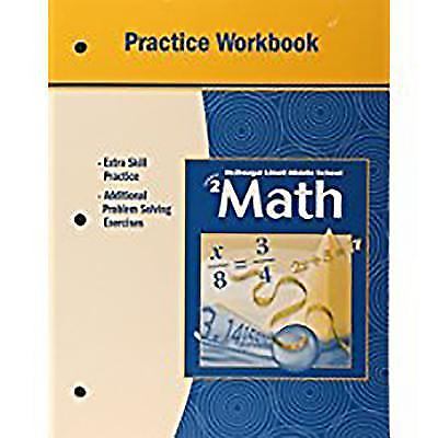 McDougal Littell Middle School Math, Course 2: Practice Workbook, Student Edit..
