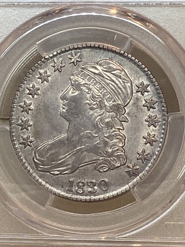 1830 capped bust half dollar small o Overton 117 PCGS AU55 (UPGRADE) - Picture 4 of 4