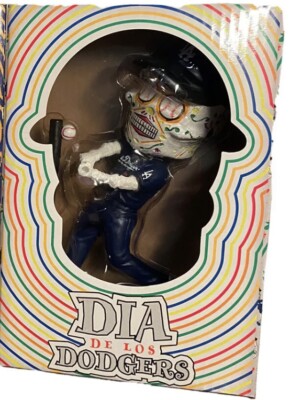LA Dodgers, 2022 Dia de los Muertos Sugar Skull Bobblehead