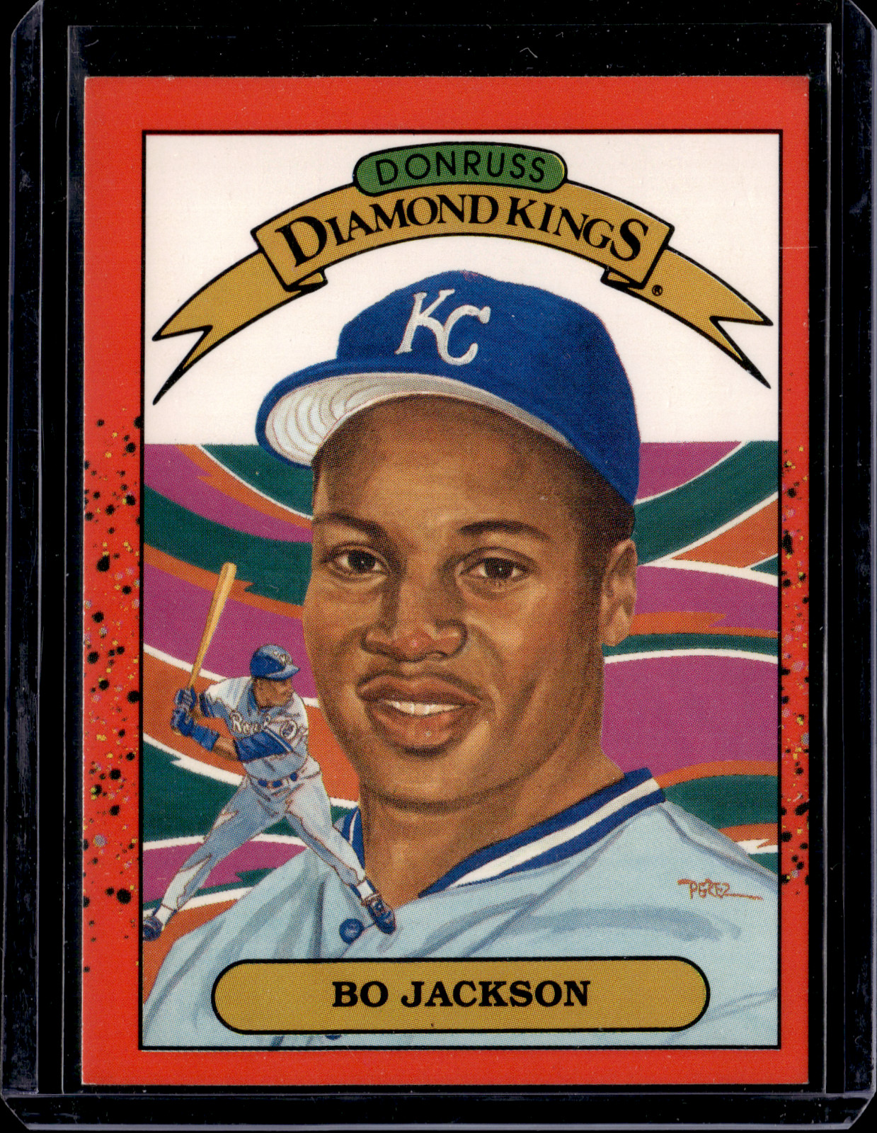 1990 Donruss - Diamond Kings Bo Jackson #1