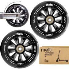 1 Paar Rollen 100mm 110mm wheels Kinderroller 2 Ersatzräder Scooter Tretroller