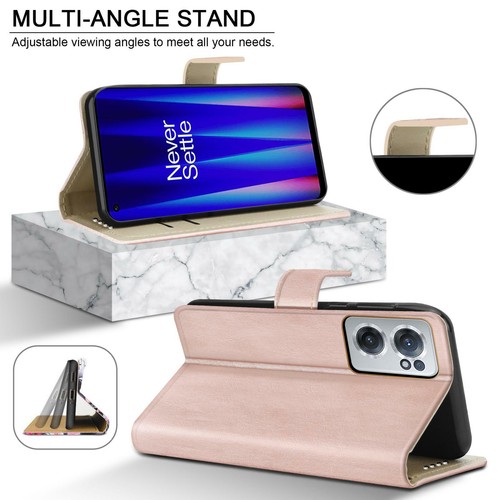 For OnePlus Nord CE 2 5G Wallet Case, Slim Leather Wallet Flip Stand Phone Cover - Picture 10 of 21