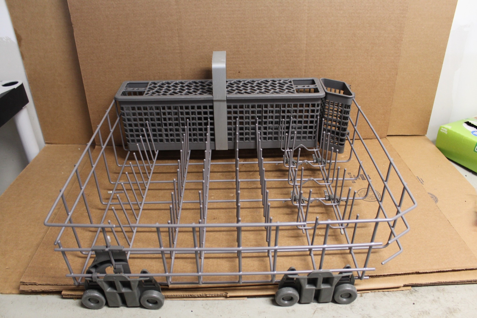 KitchenAid Dishwasher Lower Rack W/Silverware Basket Part W10713334 WPW10473836 eBay