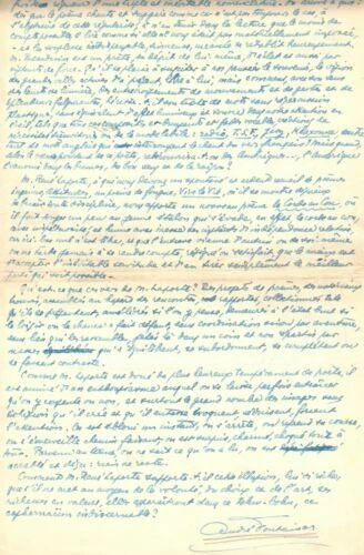 Livres anciens et de collection manuscrits 1900 à 1960, sur littérature