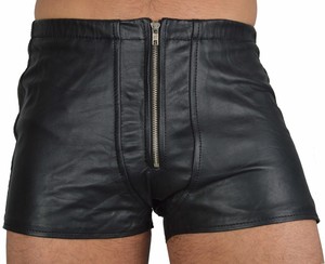 pantaloncini di pelle