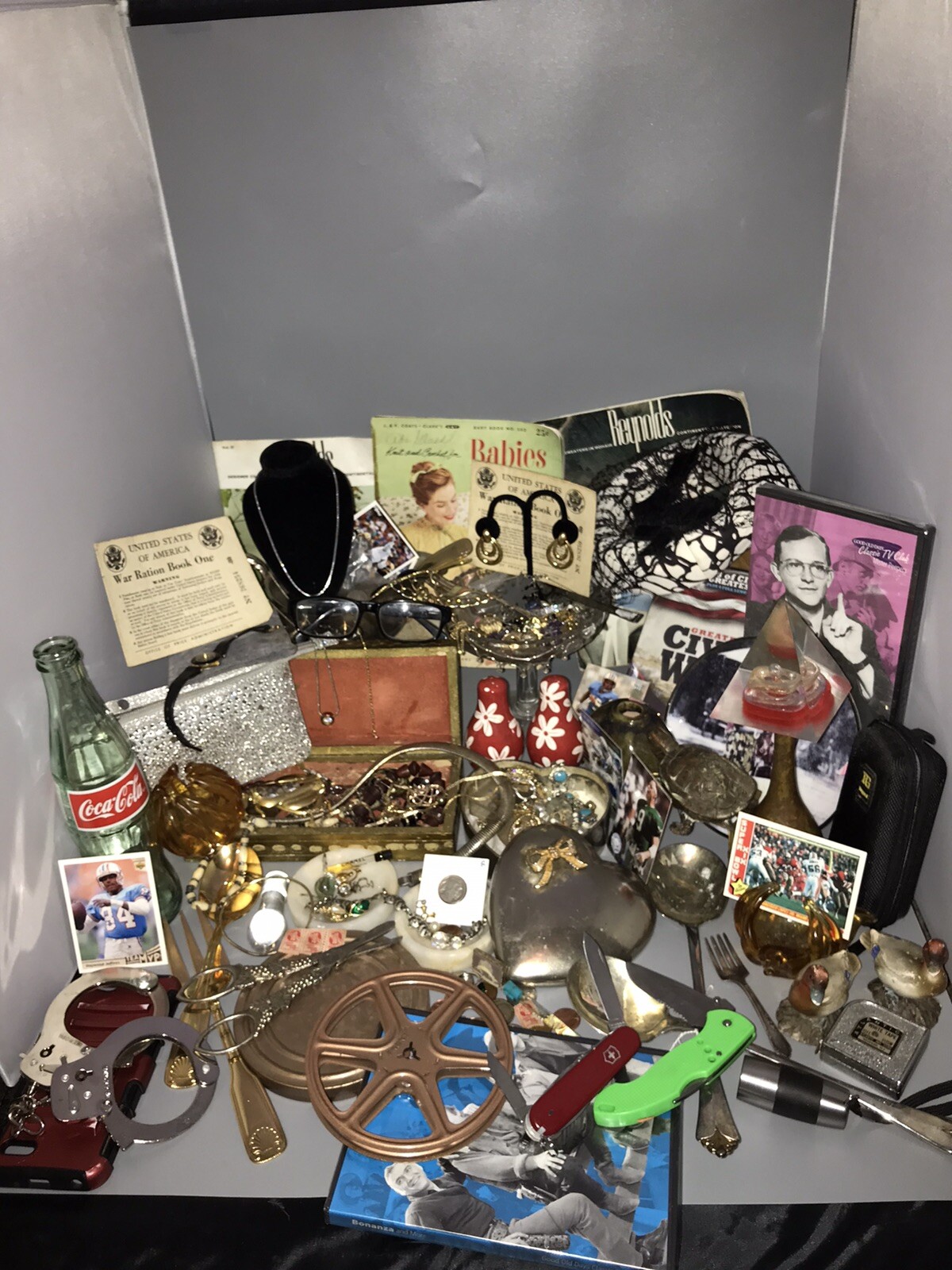 Huge Antique Vintage Junk Drawer Resell And Collectibles Lot 300.00